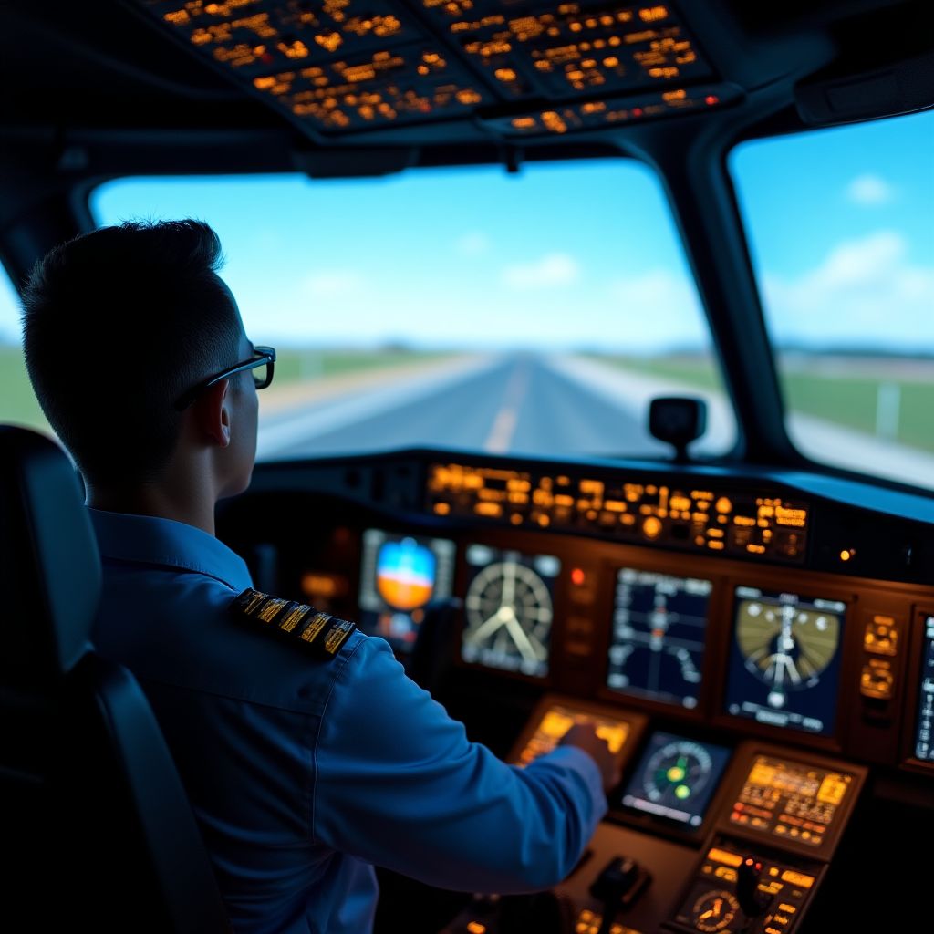 Pilot eğitimi simulatör
